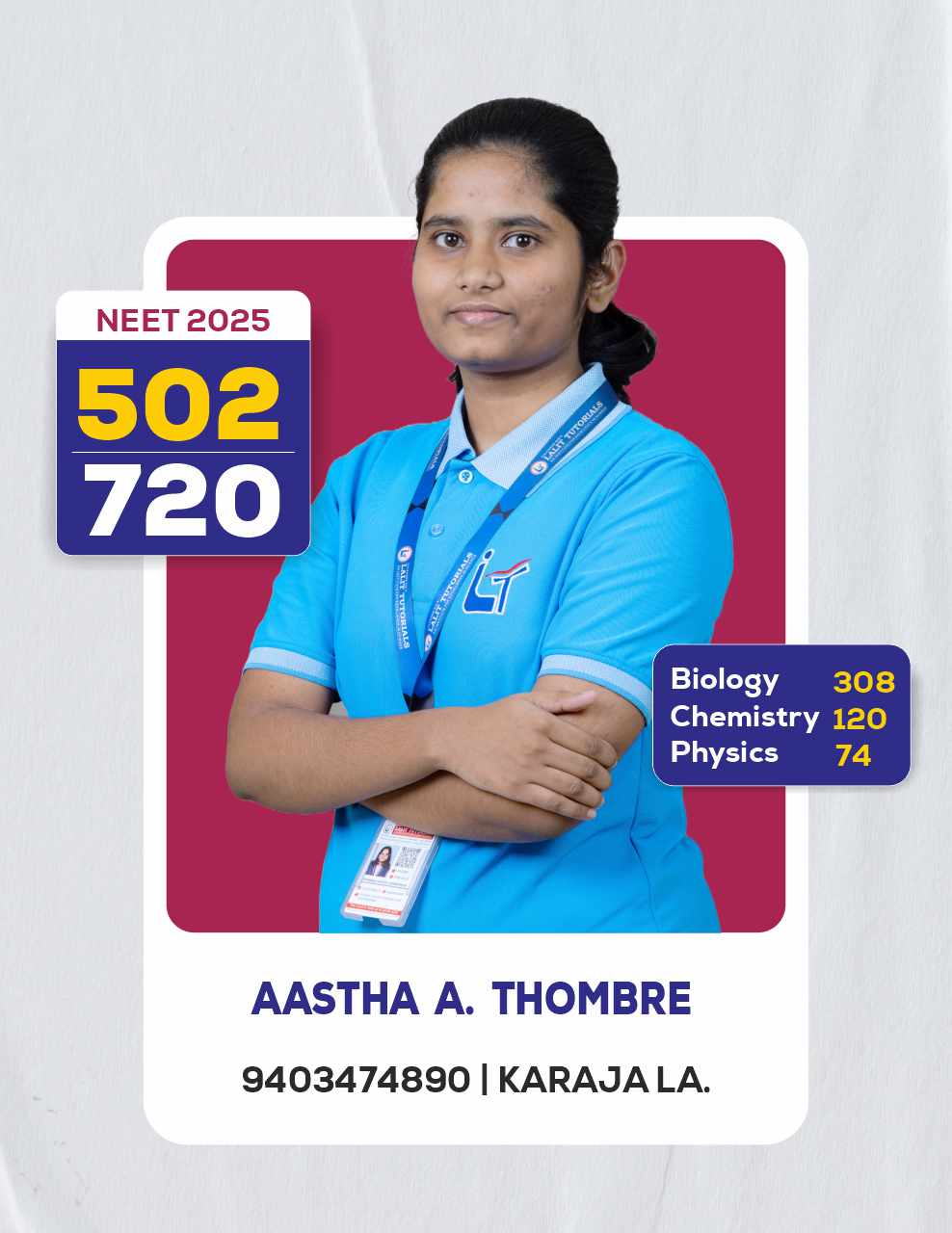 Aastha A. Thombre